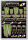 MONSTER Sponsorenaufkleber Monster Ener